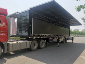 hydraulic lift trailers