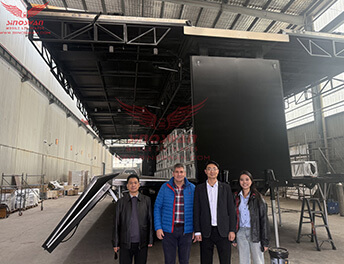 Chilean Client’s Visit to Sinoswan for SL50, SR130N, and SR40 Models