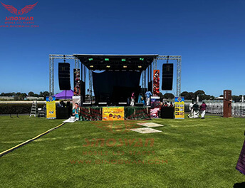 Australia: Sinoswan ST80 Mobile Stage Trailer – Indian New Year Festival in Melbourne